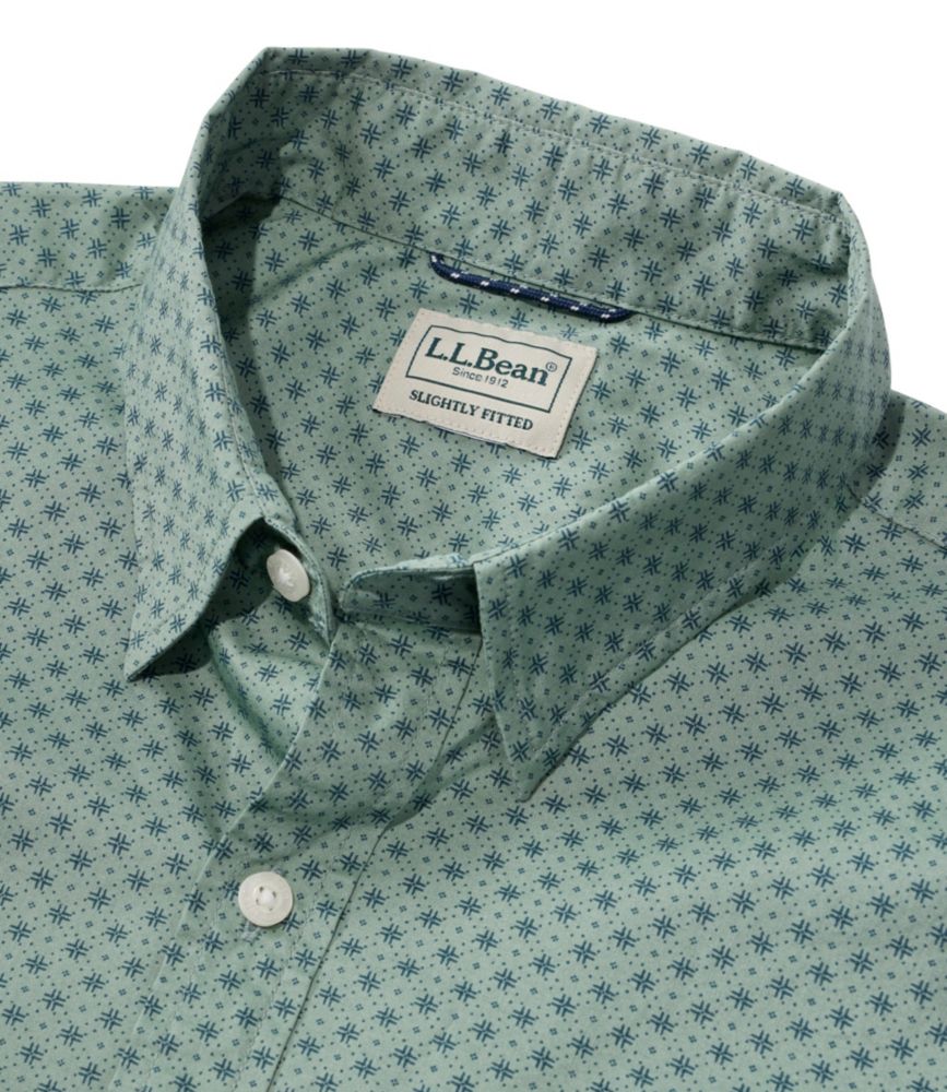 Men's Comfort Stretch Performance® Shirt, Long-Sleeve, Slightly Fitted Untucked Fit, Print