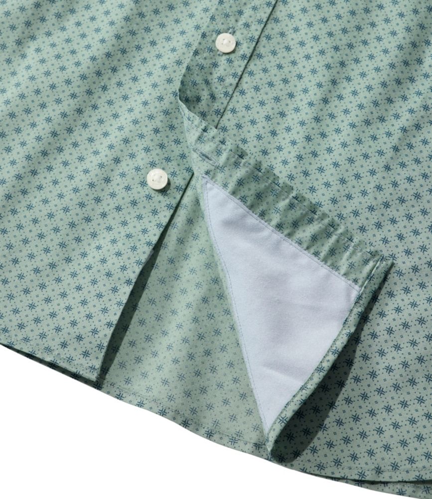 Men's Comfort Stretch Performance® Shirt, Long-Sleeve, Slightly Fitted Untucked Fit, Print