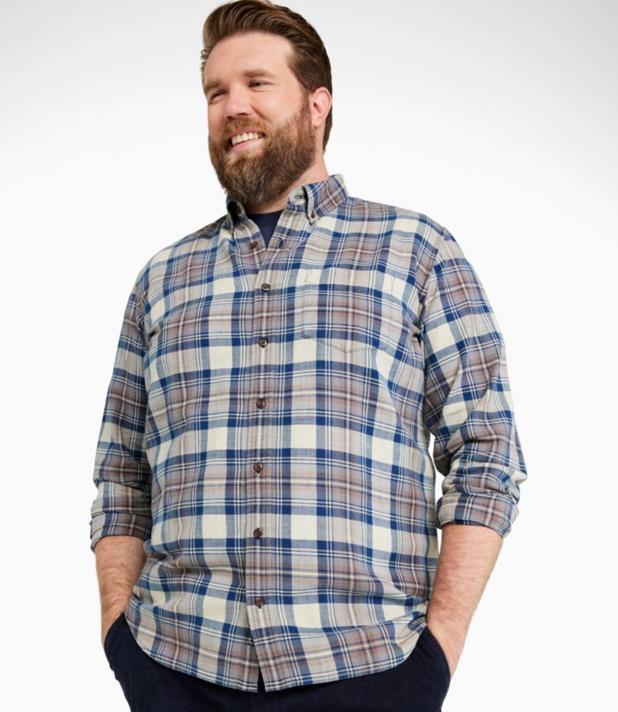 Men's Sunwashed Twill Shirt, Slightly Fitted Untucked Fit, Bright Indigo, small image number 4