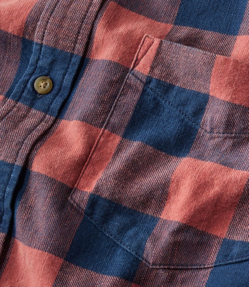 Men's Sunwashed Twill Shirt, Slightly Fitted Untucked Fit