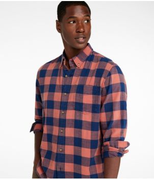 Men's Sunwashed Twill Shirt, Slightly Fitted Untucked Fit, New