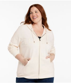 Women's L.L.Bean 1912 Sweatshirt, Full-Zip Hooded Logo, New
