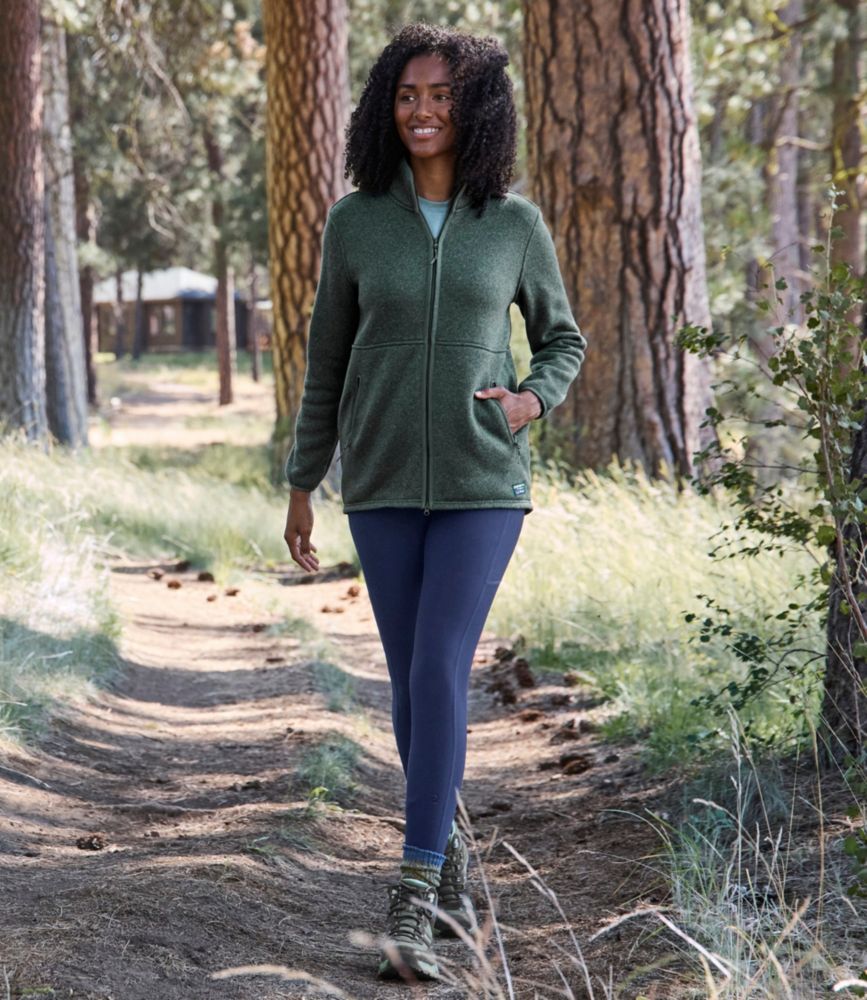 Women's Bean's Sweater Fleece Full-Zip Coat