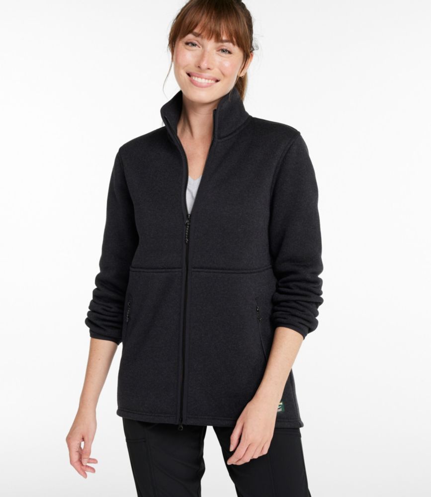 Women's Bean's Sweater Fleece Full-Zip Coat