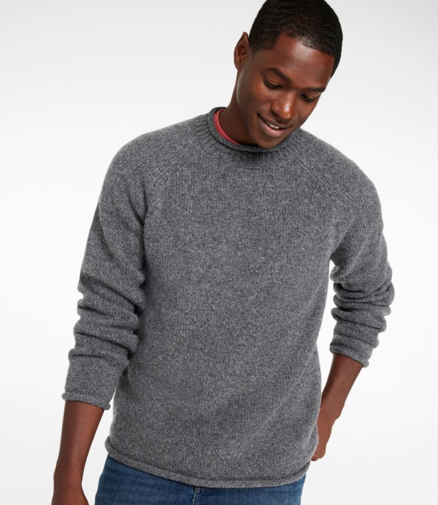 Men's Bean's Classic Ragg Wool Sweater, Rollneck