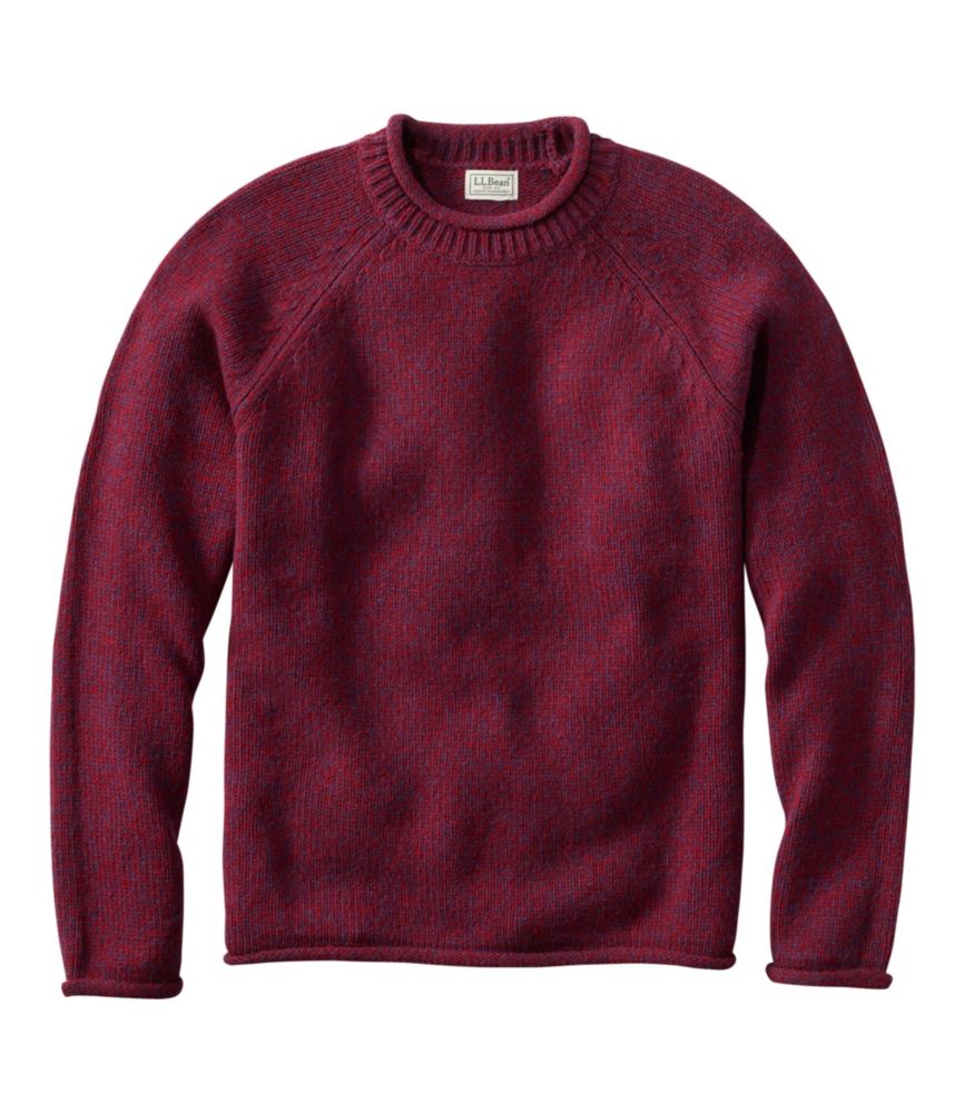 Men's Bean's Classic Ragg Wool Sweater, Rollneck