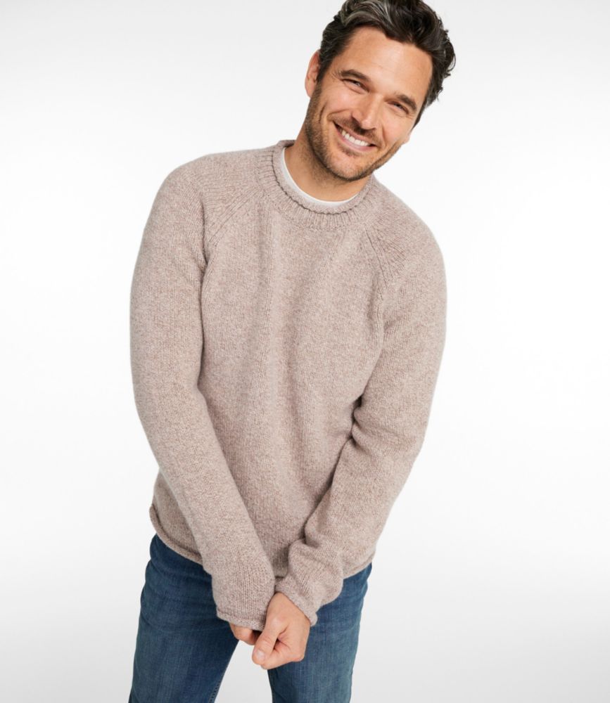 Men's Bean's Classic Ragg Wool Sweater, Rollneck
