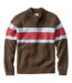 Color Option: Deepest Brown Stripe, $110