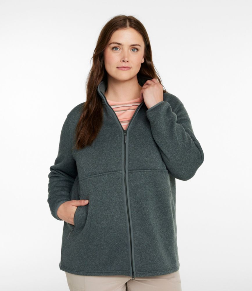 Women's Bean's Sweater Fleece Full-Zip Coat