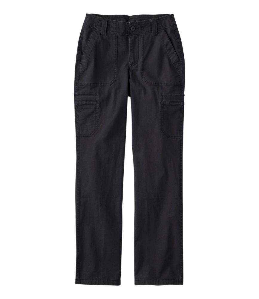 Women's 207 Vintage Cotton Canvas Pants, Mid-Rise Straight-Leg Cargo