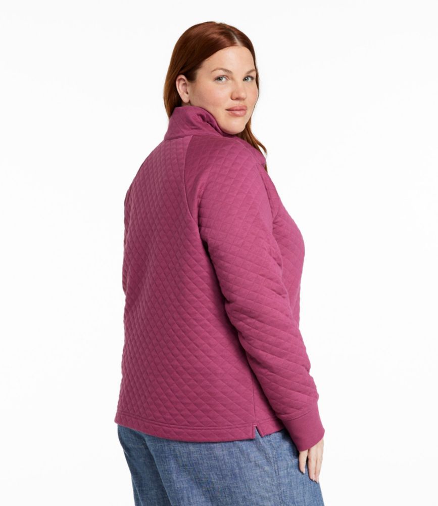 Women's Quilted Sweatshirt