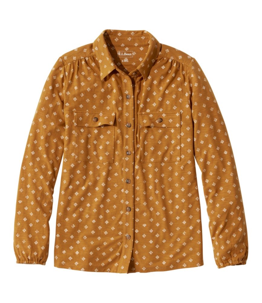 Women's Camden Hills Button Front Shirt, Print