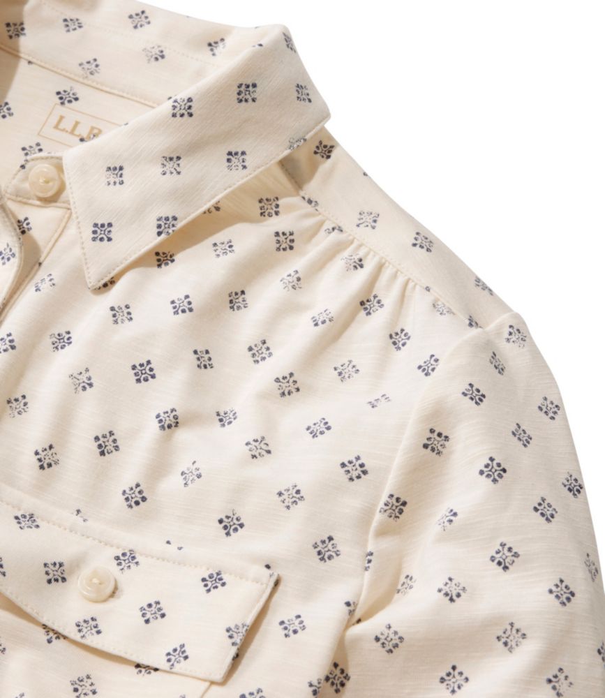 Women's Camden Hills Button Front Shirt, Print