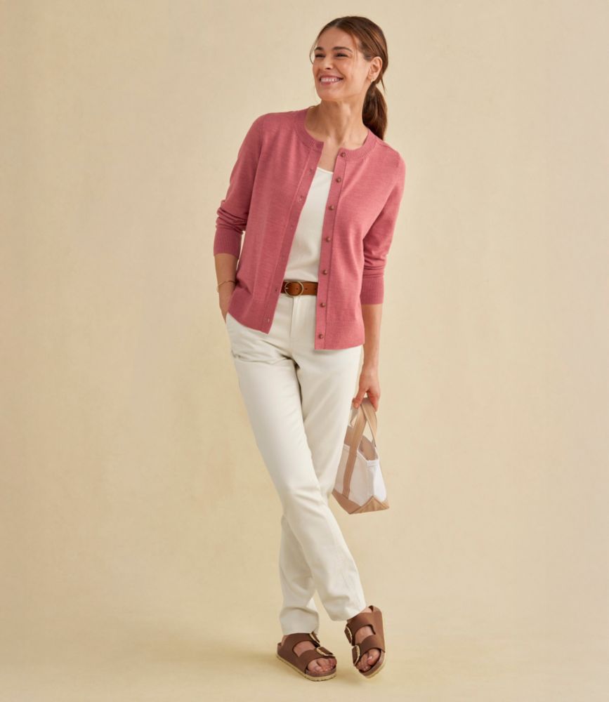 Women's Essential Merino Wool Sweater, Cardigan