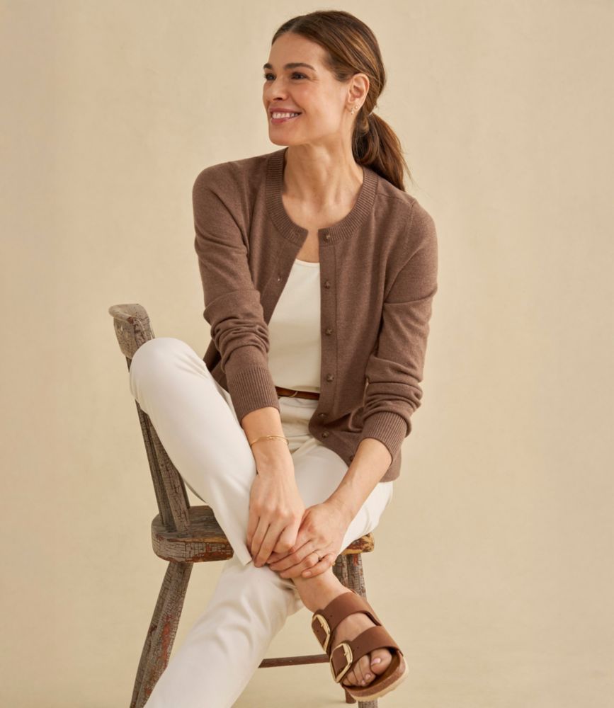 Women's Essential Merino Wool Sweater, Cardigan