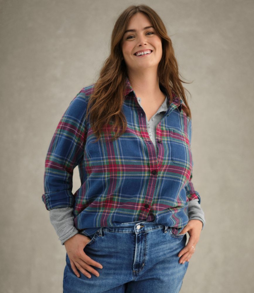 Women's Sunwashed Twill Shirt, Bright Indigo, small image number 8