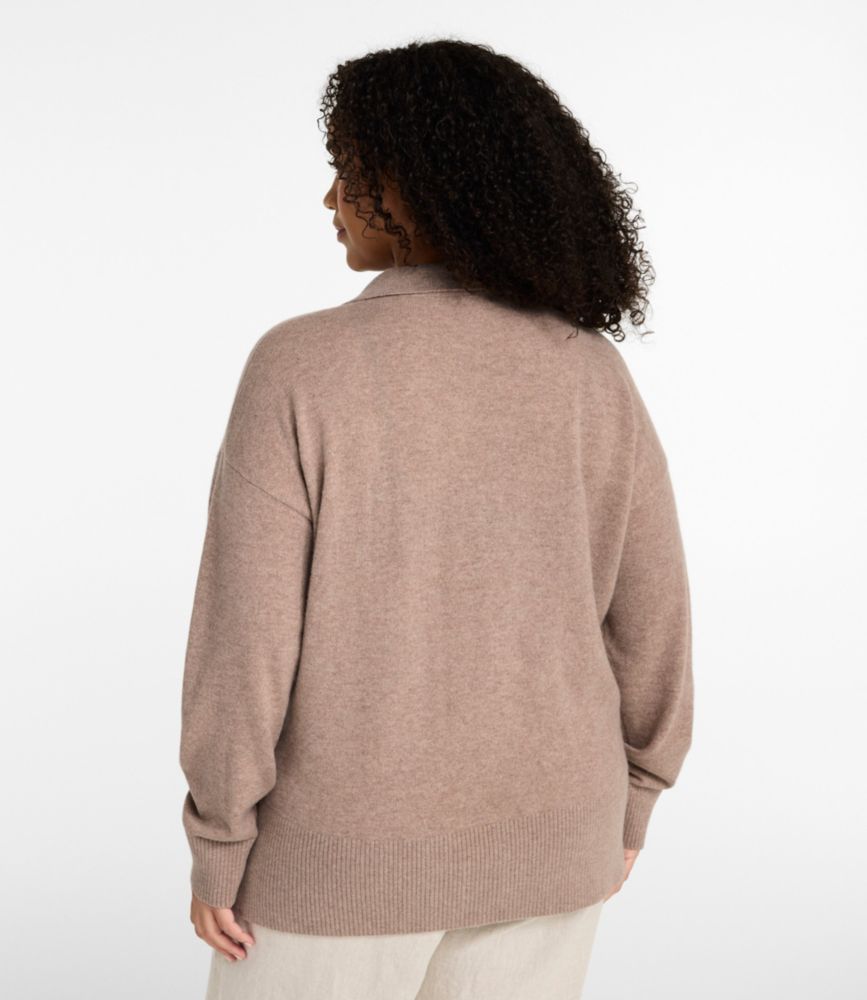 Women's Classic Cashmere Sweater, Relaxed Polo