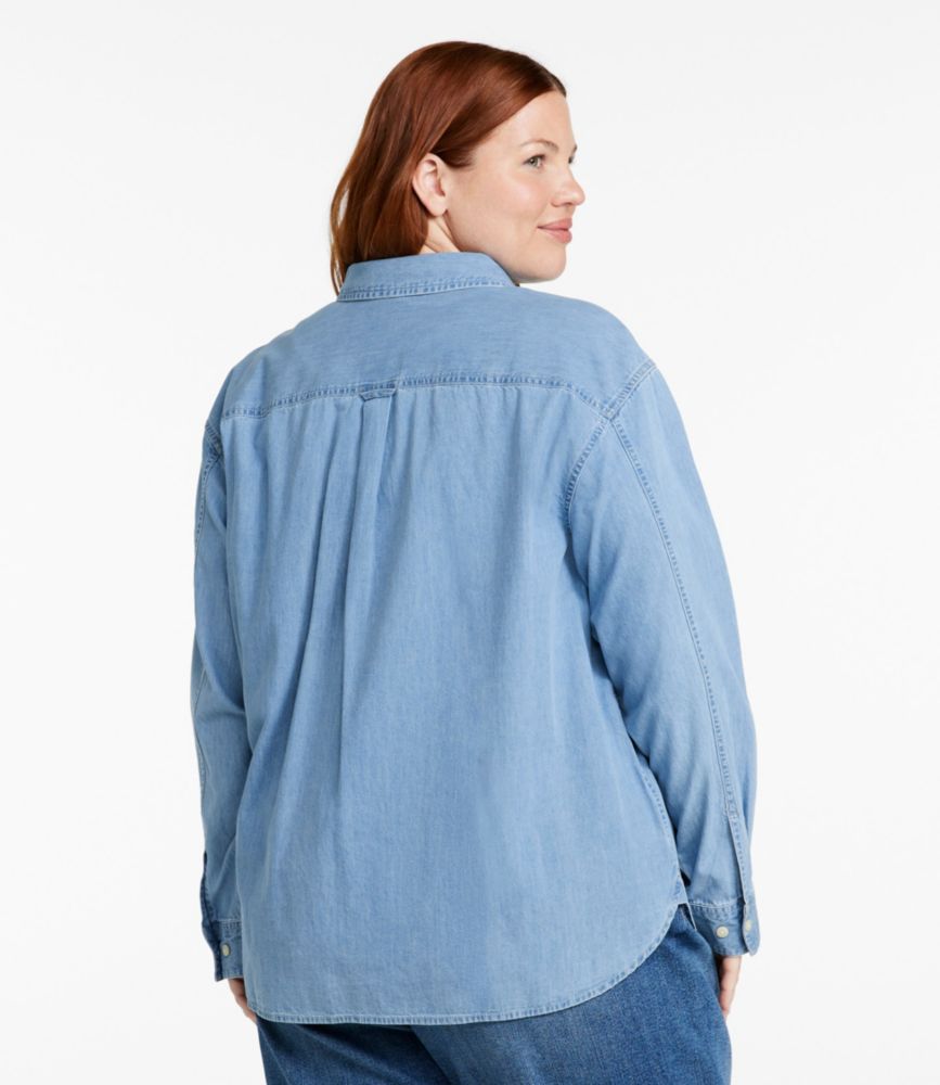 Women's L.L.Bean Denim Boyfriend Shirt