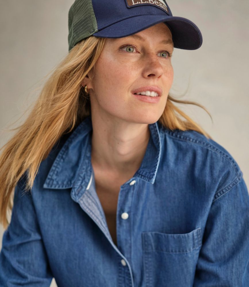 Women's L.L.Bean Denim Boyfriend Shirt