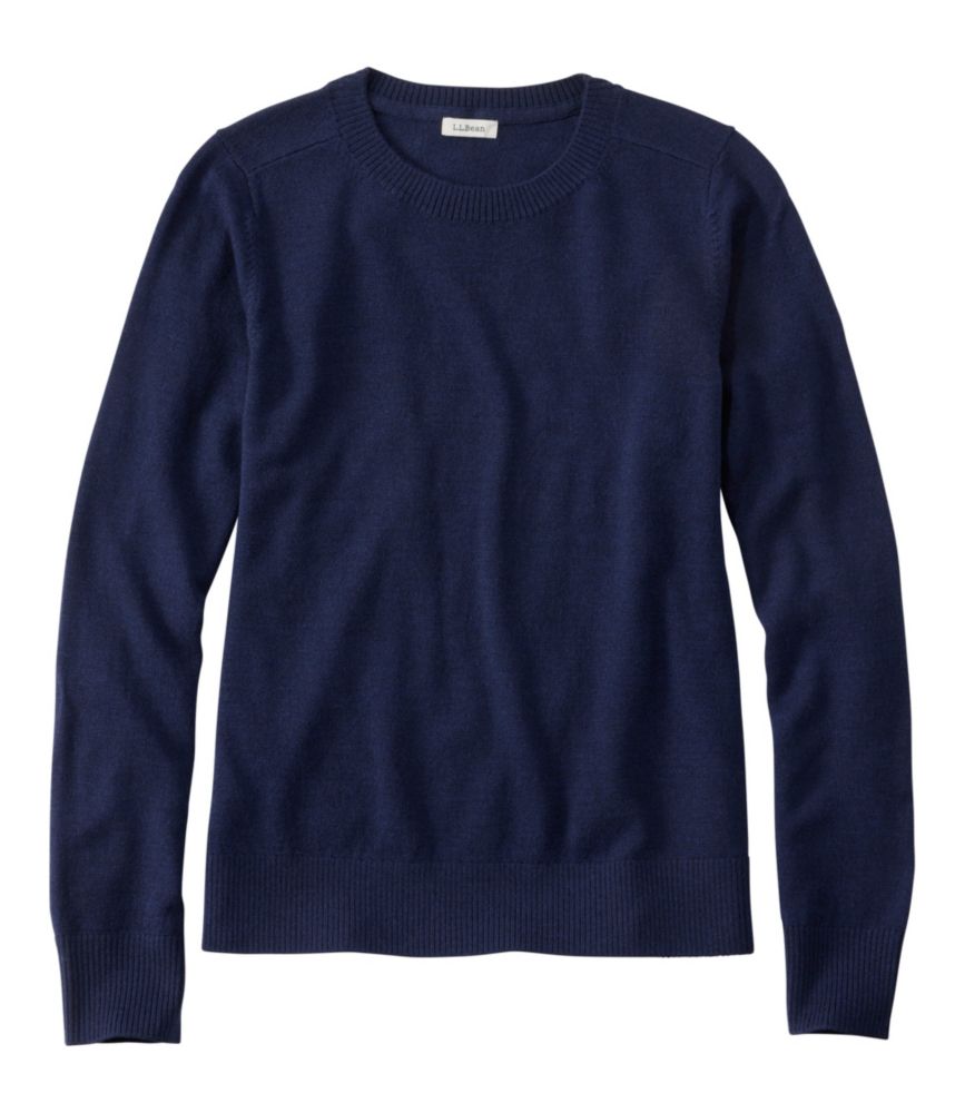 Women's Essential Merino Wool Sweater, Crewneck