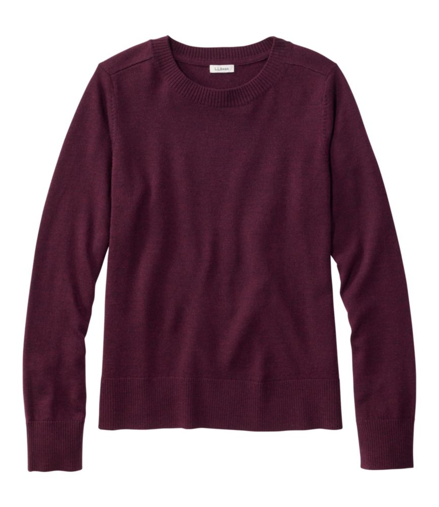 Women's Essential Merino Wool Sweater, Crewneck