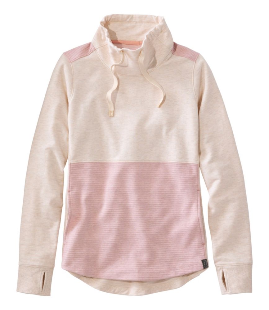 Women's Bean's Cozy Mixed Knits Pullover, Colorblock