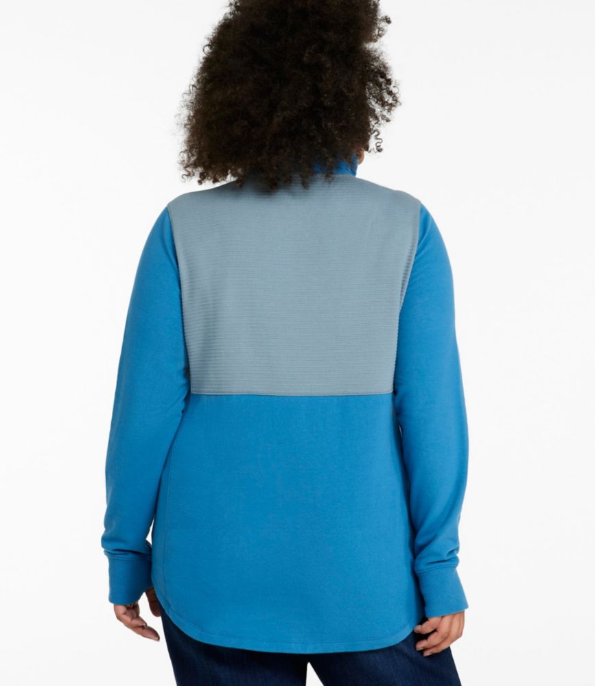 Women's Bean's Cozy Mixed Knits Pullover, Colorblock