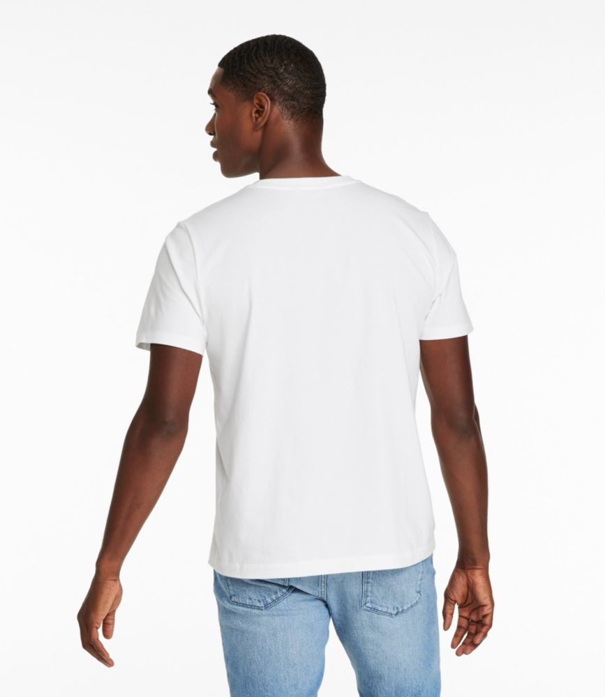 Men's Signature Northwoods Short-Sleeve Tee, Currant, small image number 3