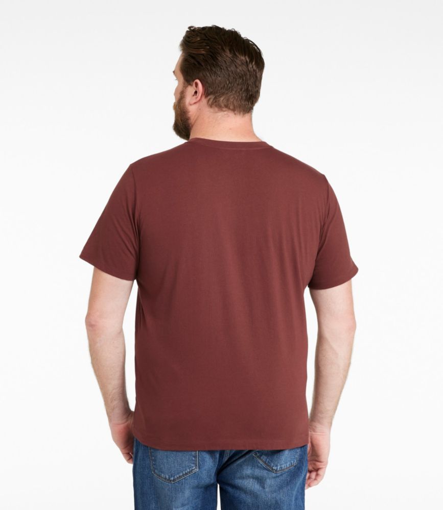 Men's Signature Northwoods Short-Sleeve Tee, Currant, small image number 5