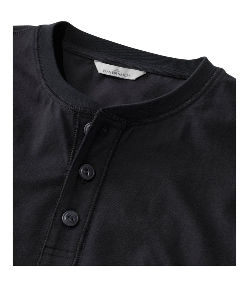 Men's Signature Northwoods Henley, Long-Sleeve, Brassy Olive, small image number 6