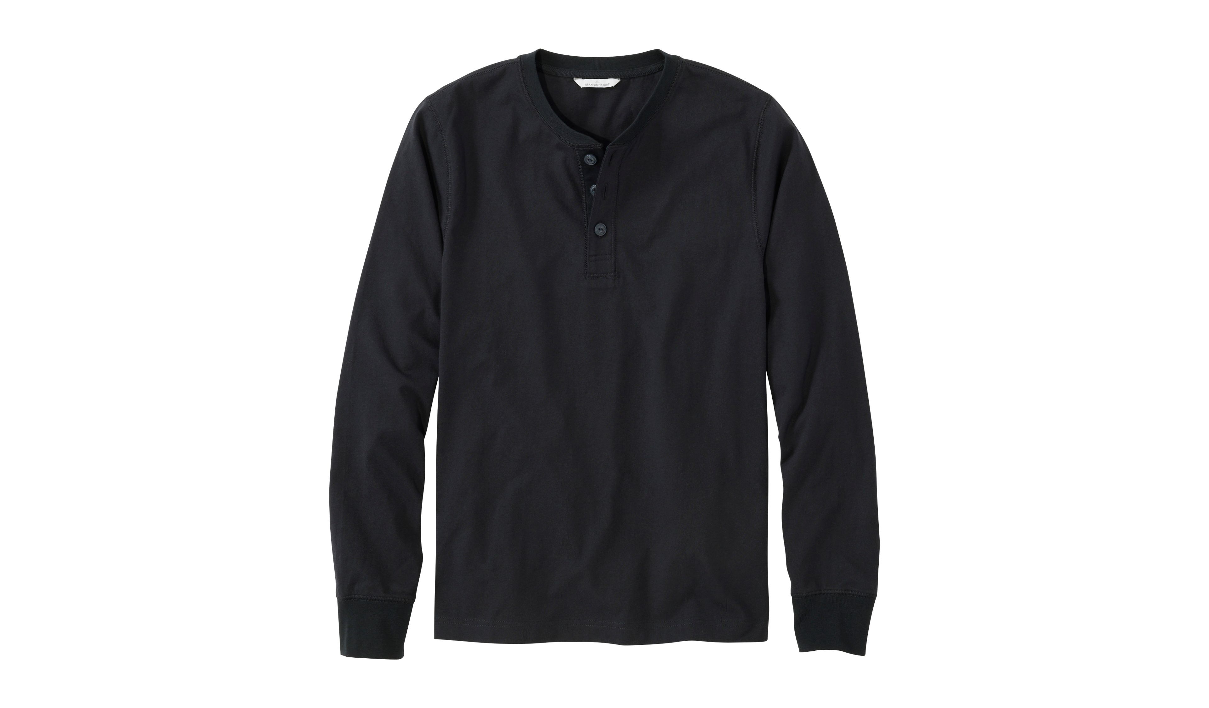 Men's Signature Northwoods Henley, Slim Fit