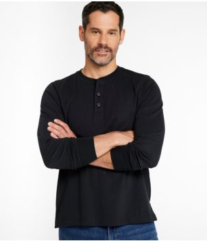 Men's Signature Northwoods Henley, Long-Sleeve, New