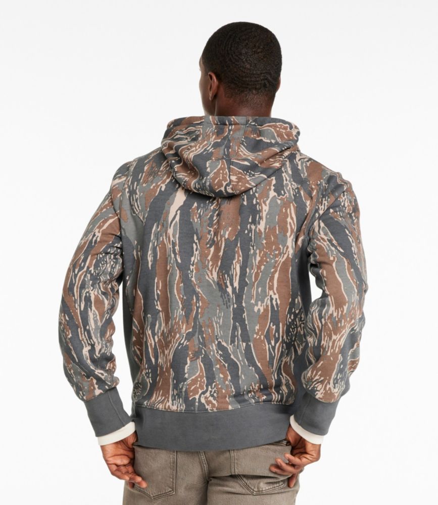 Men's Signature Camp Hoodie Sweatshirt, Print, Carbon Gray Camo, small image number 3