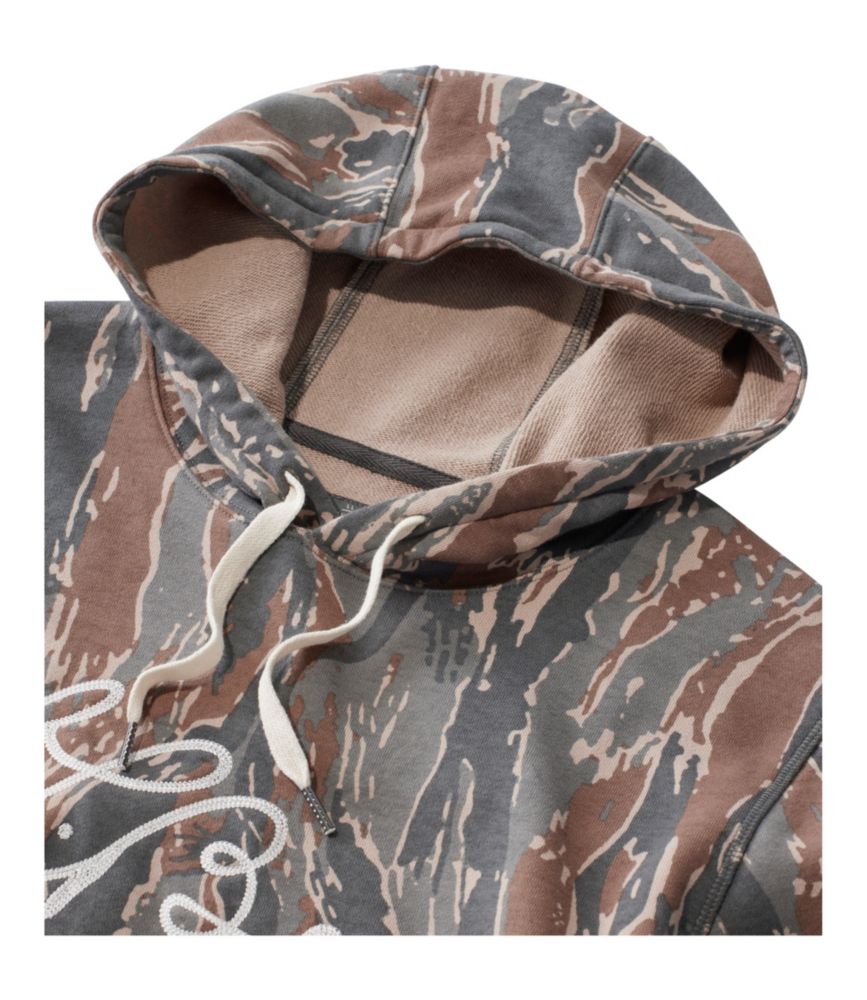 Men's Signature Camp Hoodie Sweatshirt, Print, Carbon Gray Camo, small image number 6
