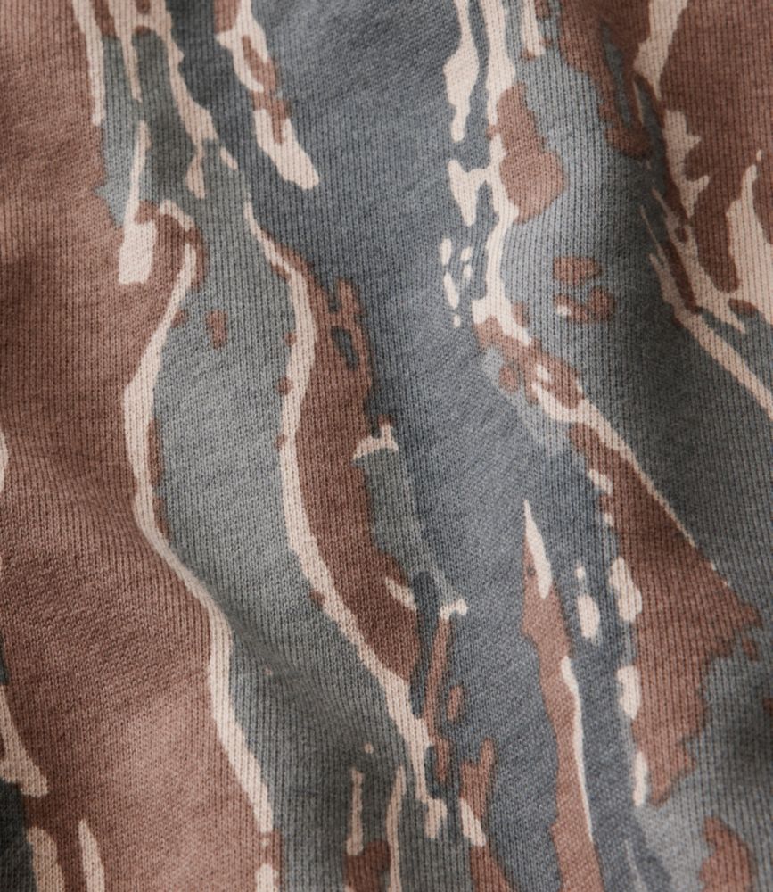 Men's Signature Camp Hoodie Sweatshirt, Print, Carbon Gray Camo, small image number 7