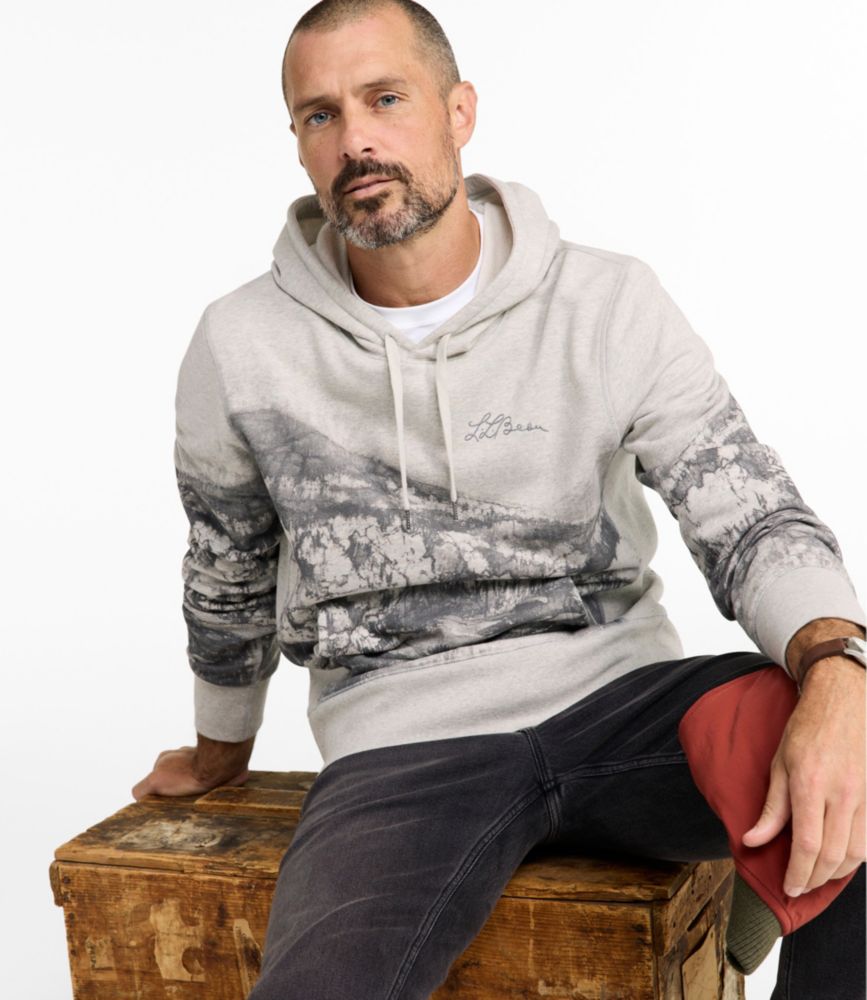 Men's Signature Camp Hoodie Sweatshirt, Print
