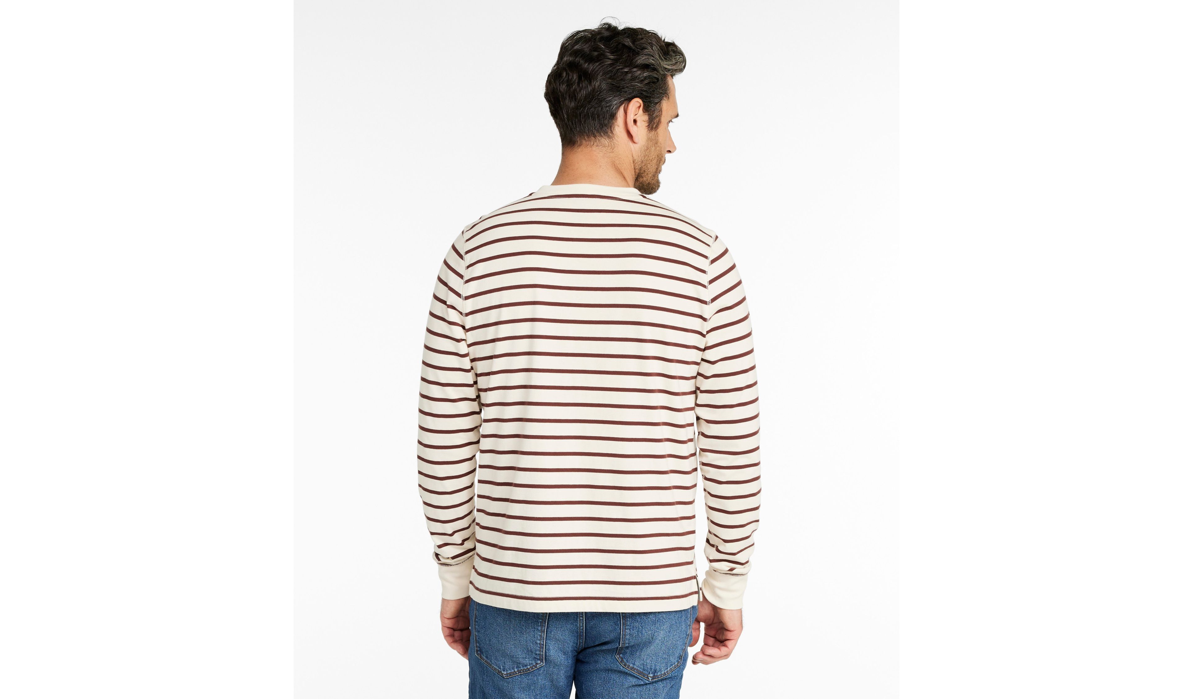 Men's Signature Northwoods Henley, Stripe