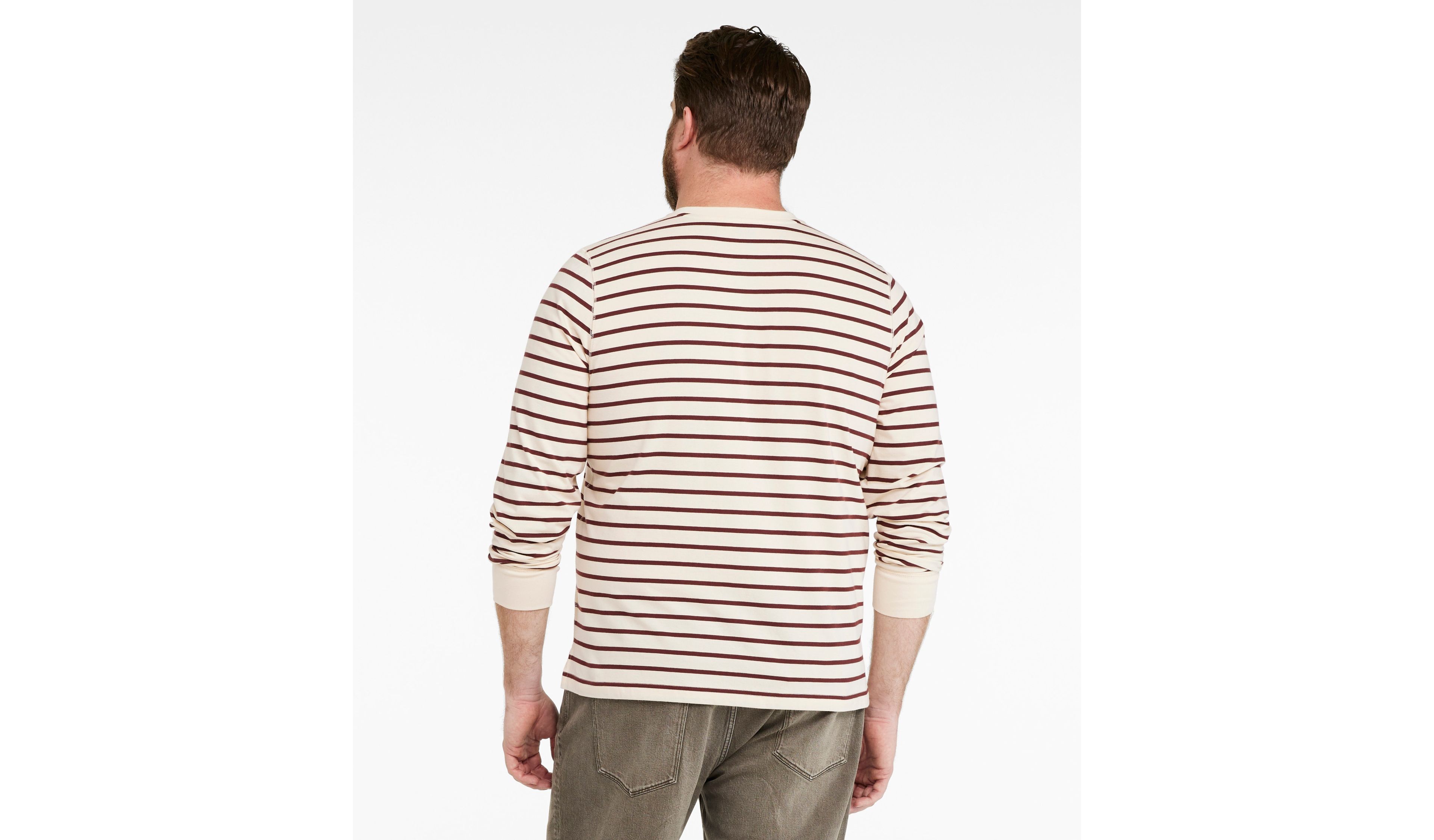 Men's Signature Northwoods Henley, Stripe