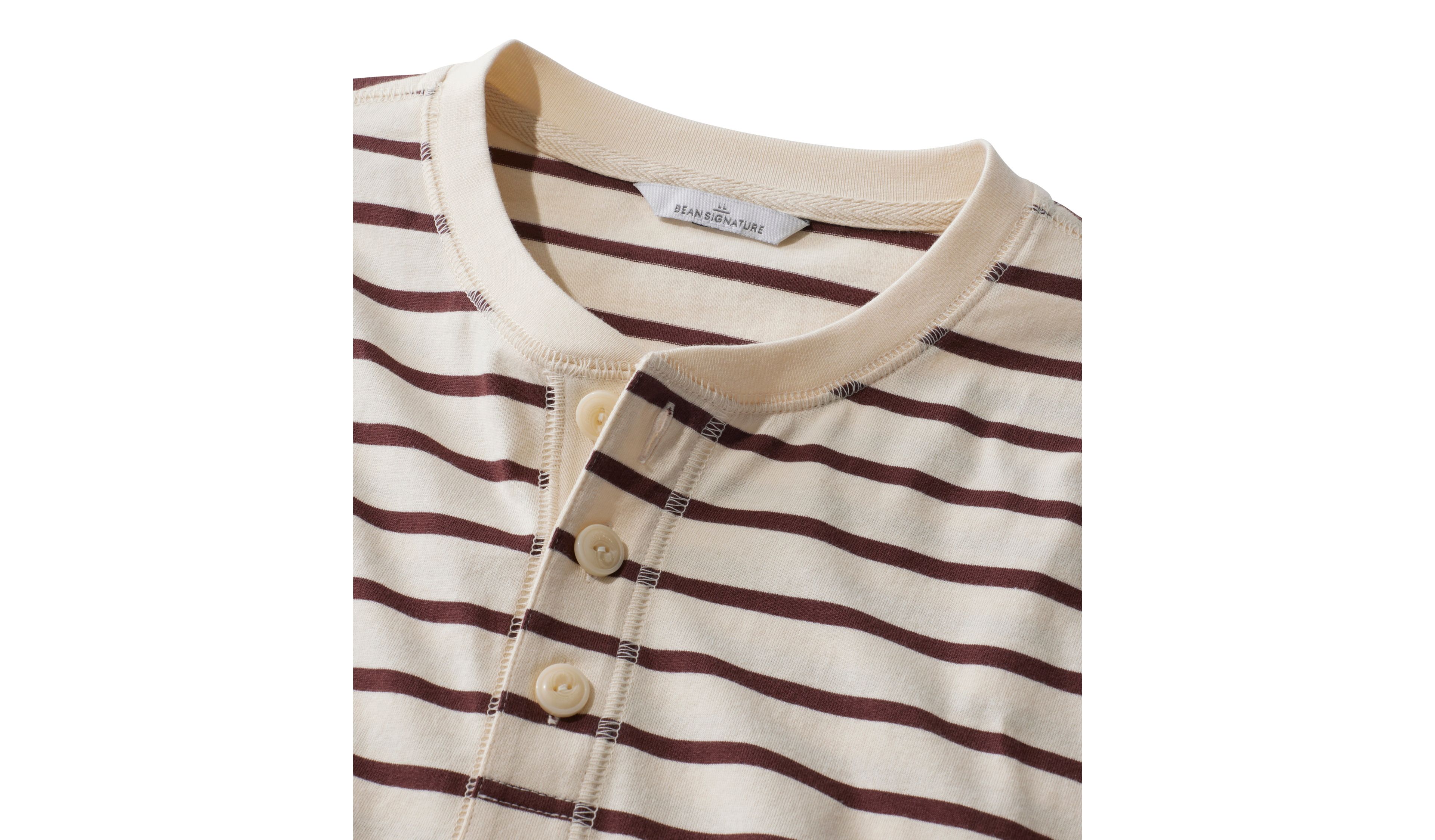 Men's Signature Northwoods Henley, Stripe
