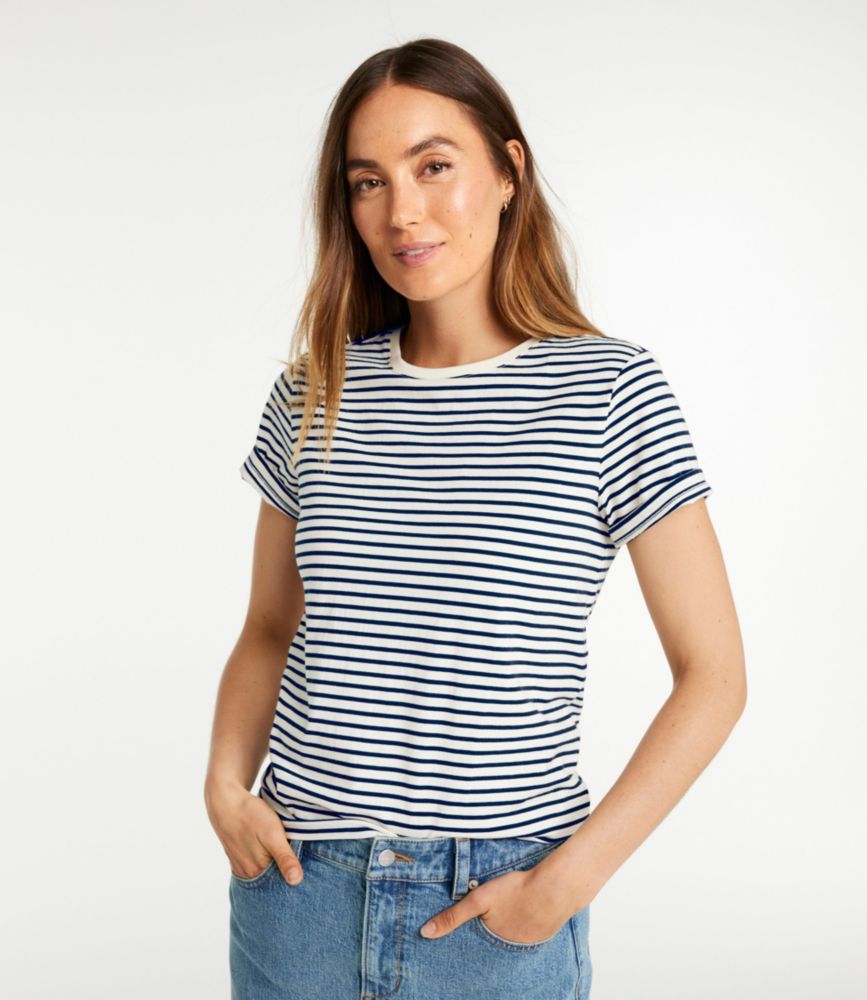 Women's Signature Premium Essential Tee, Short-Sleeve Novelty