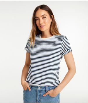 Women's Signature Premium Essential Tee, Short-Sleeve Novelty, New