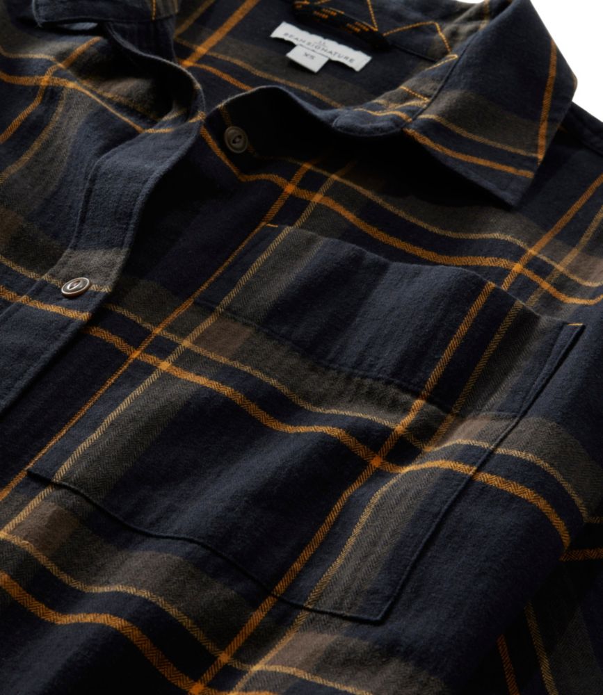 Women's Signature Camp Flannel Midi Dress, Vintage Plum Plaid, small image number 5