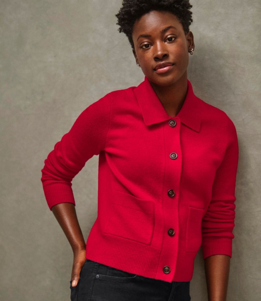 Women's Signature Camp Merino Wool Sweater, Cardigan