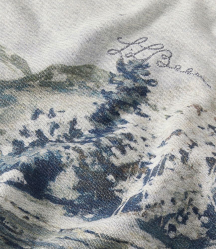 Women's Signature Camp Sweatshirt, Mockneck Print