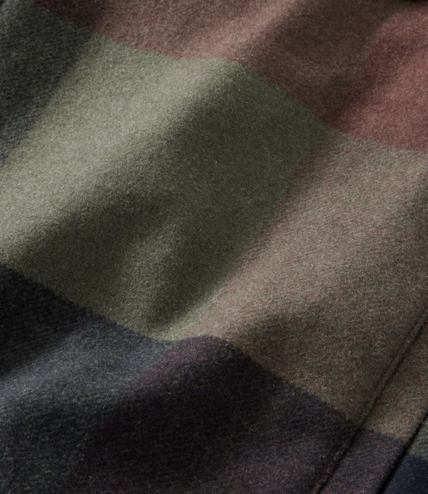 Men's Signature Wool Workshirt, Plaid