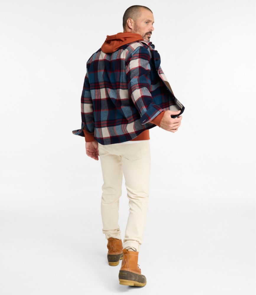 Men's Signature Wool Workshirt, Plaid