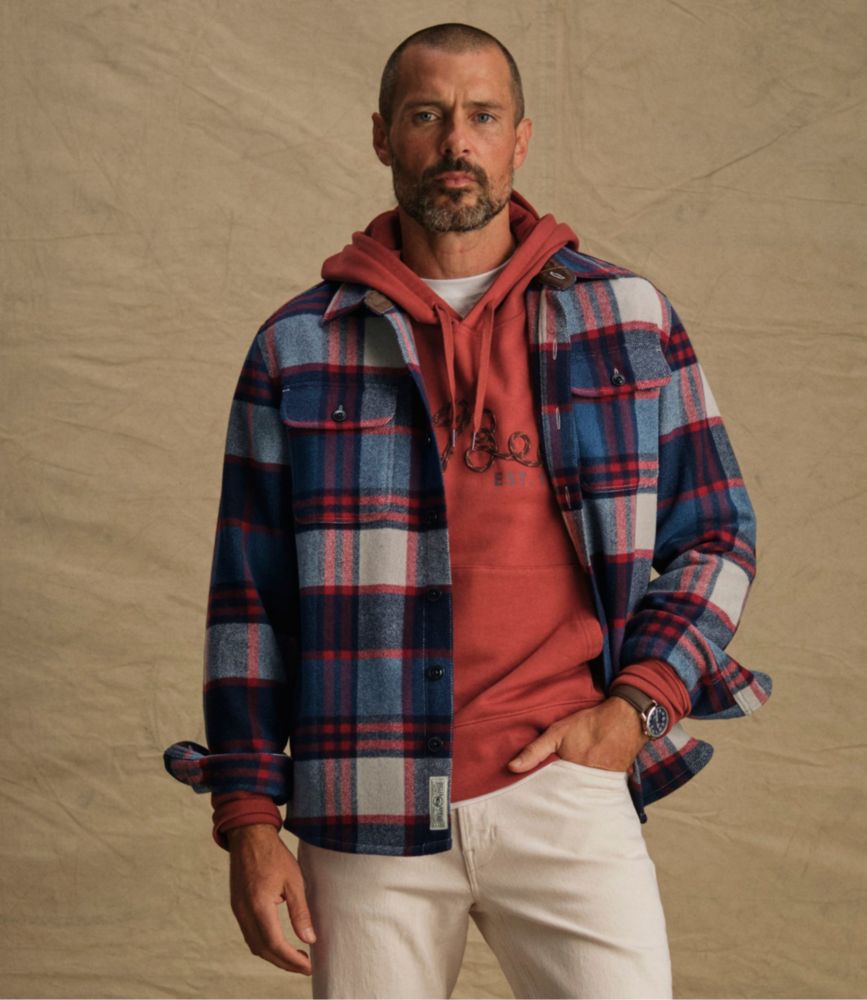 Men's Signature Wool Workshirt, Plaid