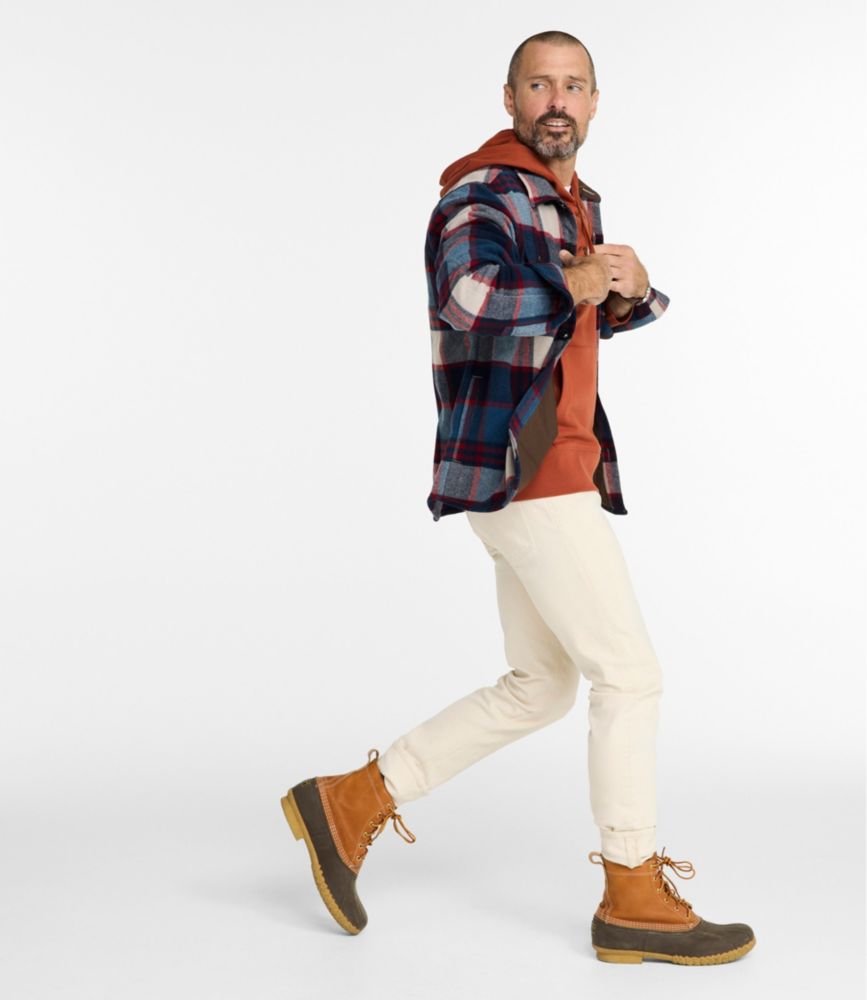 Men's Signature Wool Workshirt, Plaid