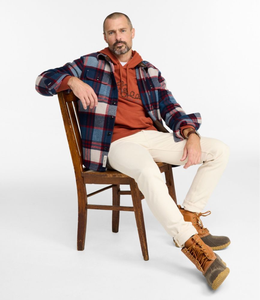 Men's Signature Wool Workshirt, Plaid