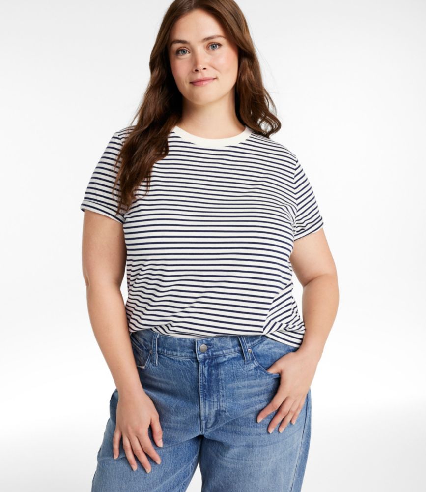 Women's Signature Premium Essential Tee, Short-Sleeve Novelty